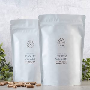 Simple & streamed placenta capsules